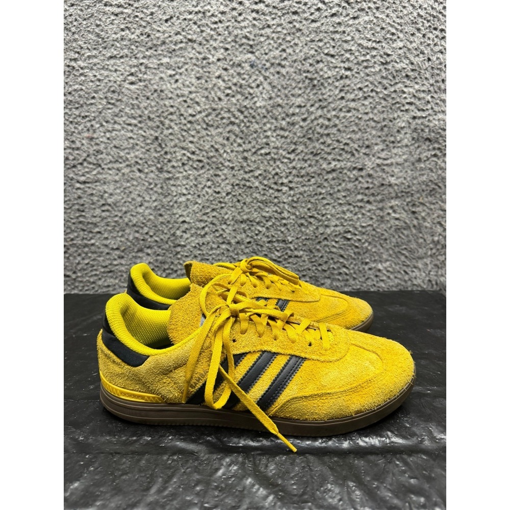 Adidas Originals Samba ADV Lace Up Sneakers Bold Gold DB3188 Mens Size 9.5 US - Picture 4 of 12